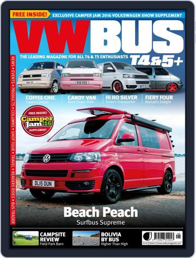VW Bus T4&5+ August 1st, 2016 Digital Back Issue Cover