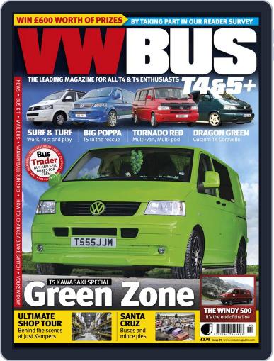 VW Bus T4&5+ January 7th, 2014 Digital Back Issue Cover