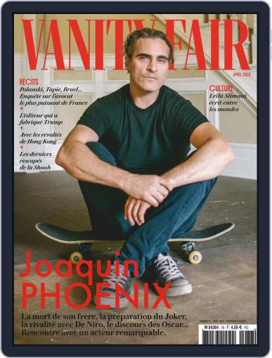 Vanity Fair France April 1st, 2020 Digital Back Issue Cover