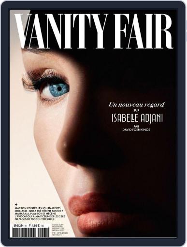 Vanity Fair France September 1st, 2018 Digital Back Issue Cover