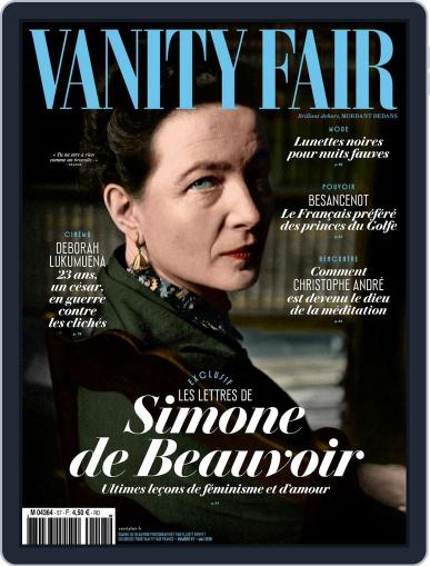 Vanity Fair France May 1st, 2018 Digital Back Issue Cover