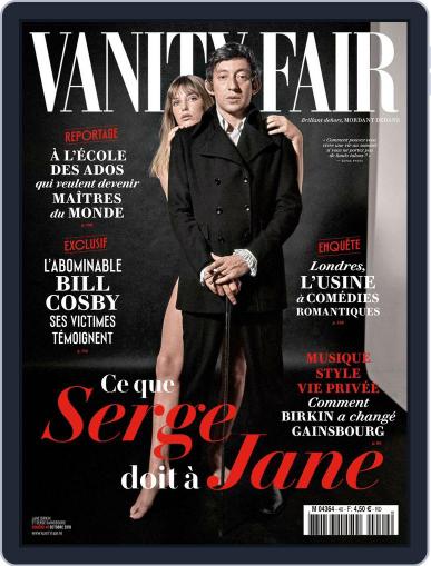 Vanity Fair France October 1st, 2016 Digital Back Issue Cover