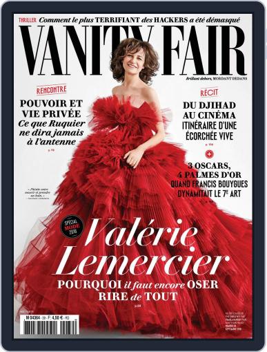 Vanity Fair France August 31st, 2016 Digital Back Issue Cover