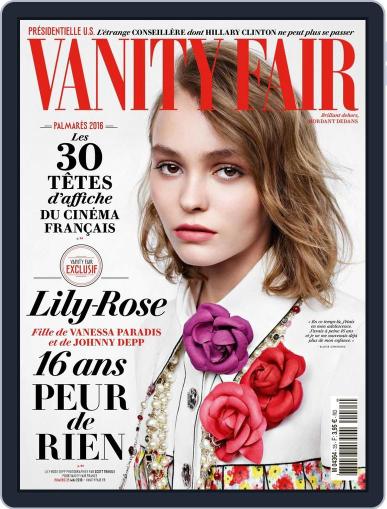 Vanity Fair France April 20th, 2016 Digital Back Issue Cover