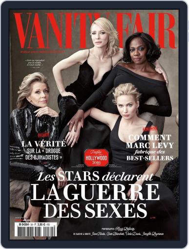 Vanity Fair France March 23rd, 2016 Digital Back Issue Cover