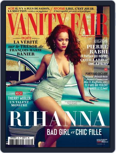 Vanity Fair France November 23rd, 2015 Digital Back Issue Cover