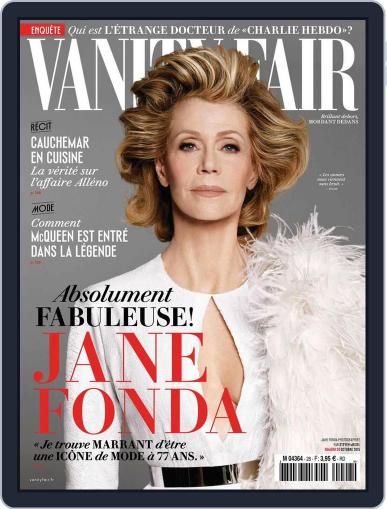 Vanity Fair France October 1st, 2015 Digital Back Issue Cover