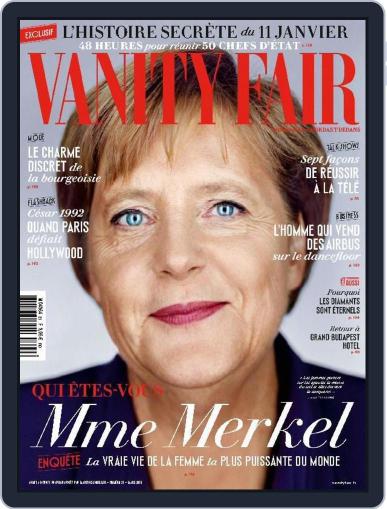 Vanity Fair France February 24th, 2015 Digital Back Issue Cover