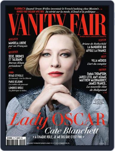Vanity Fair France March 25th, 2014 Digital Back Issue Cover