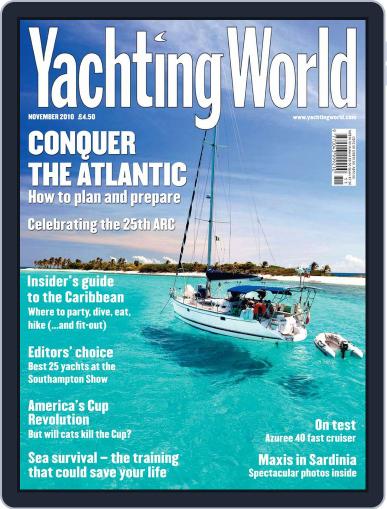 Yachting World October 8th, 2010 Digital Back Issue Cover