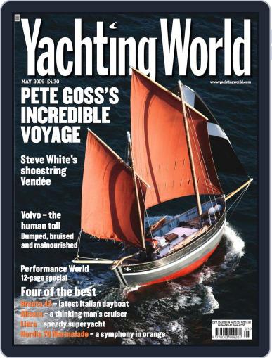 Yachting World April 8th, 2009 Digital Back Issue Cover