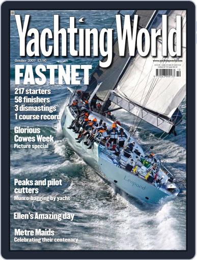 Yachting World September 10th, 2007 Digital Back Issue Cover