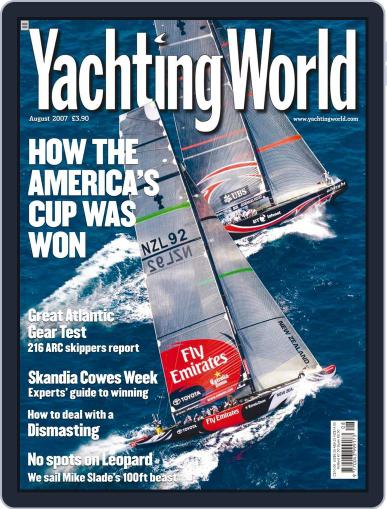 Yachting World July 12th, 2007 Digital Back Issue Cover