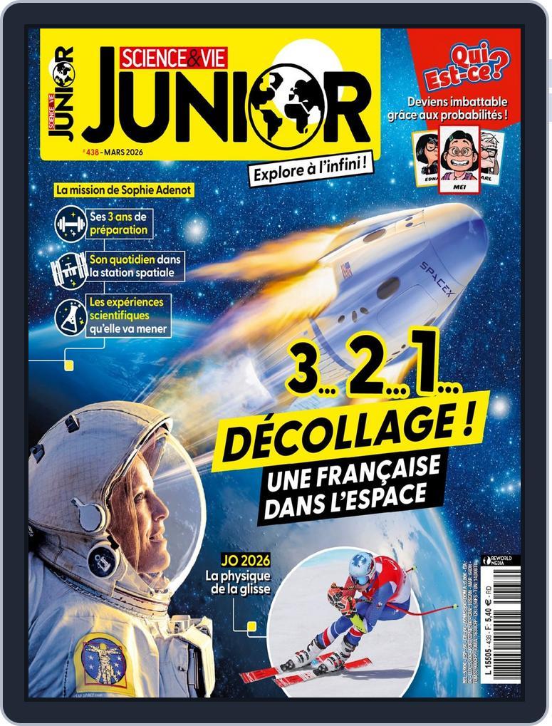 Science & Vie Junior (Digital) Subscription                    February 11th, 2026 Issue
