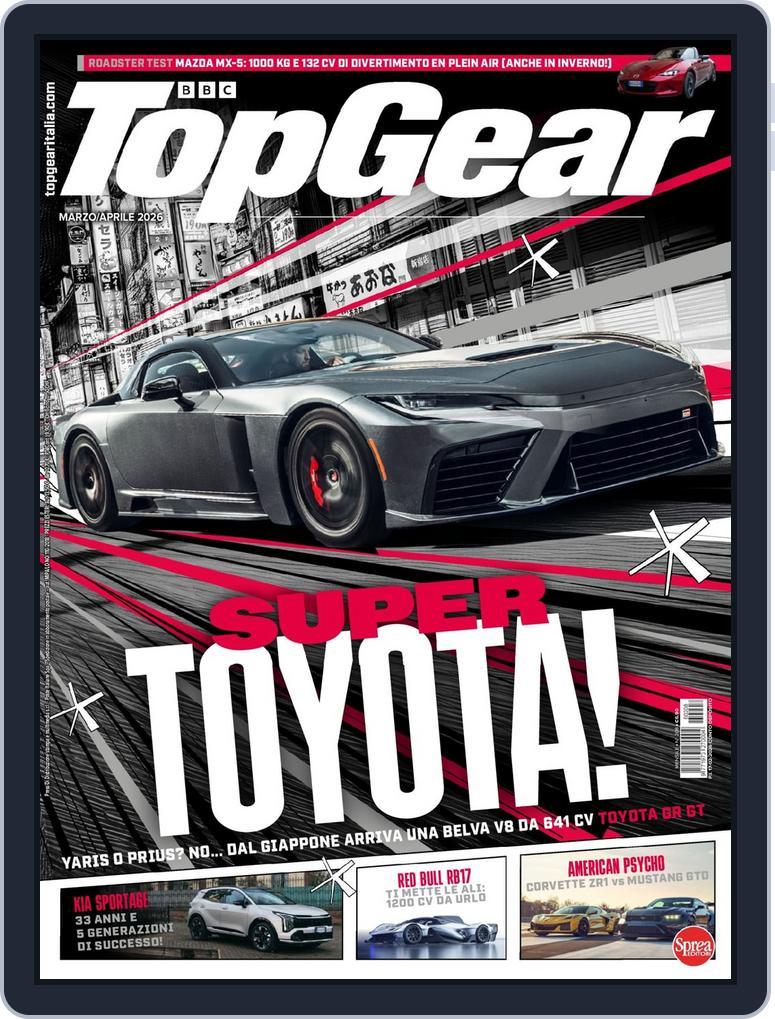 BBC Top Gear  Italia (Digital) Subscription                    February 13th, 2026 Issue