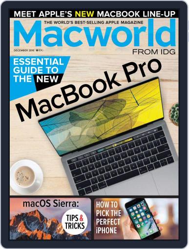 Macworld UK December 1st, 2016 Digital Back Issue Cover