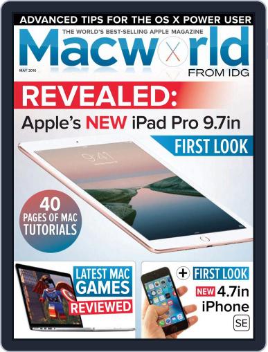 Macworld UK April 15th, 2016 Digital Back Issue Cover