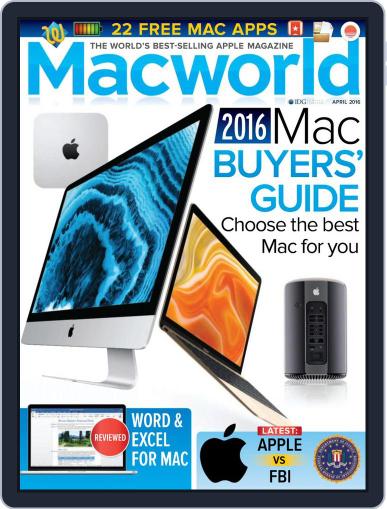 Macworld UK (Digital) March 18th, 2016 Issue Cover