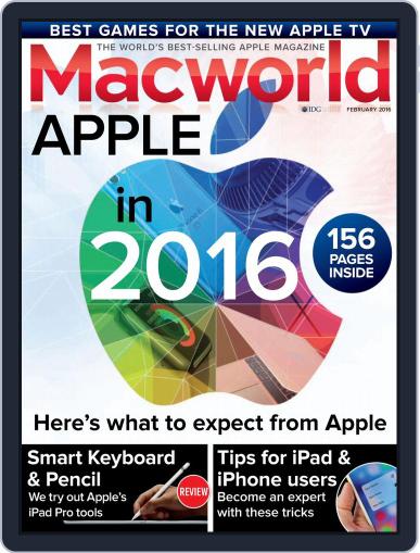 Macworld UK (Digital) February 1st, 2016 Issue Cover