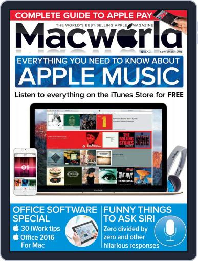 Macworld UK September 1st, 2015 Digital Back Issue Cover