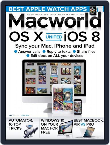 Macworld UK (Digital) April 29th, 2015 Issue Cover