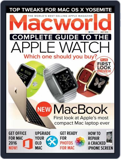 Macworld UK April 1st, 2015 Digital Back Issue Cover