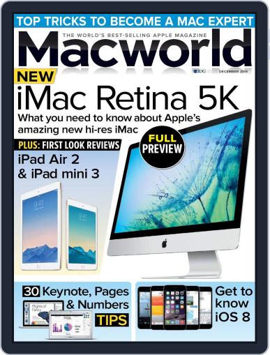 Macworld UK October 29th, 2014 Digital Back Issue Cover