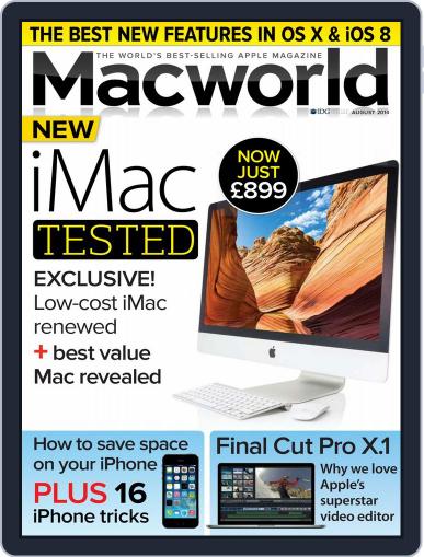 Macworld UK July 9th, 2014 Digital Back Issue Cover