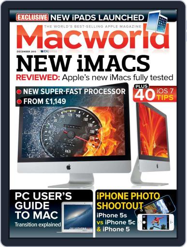 Macworld UK October 30th, 2013 Digital Back Issue Cover