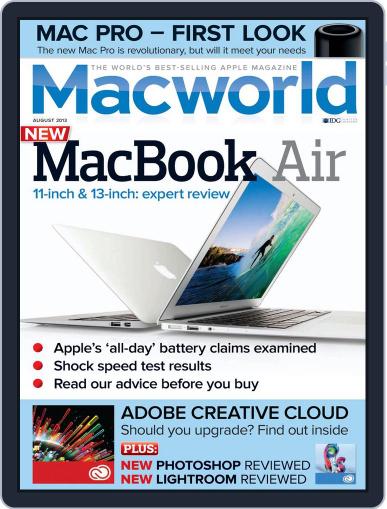 Macworld UK July 10th, 2013 Digital Back Issue Cover