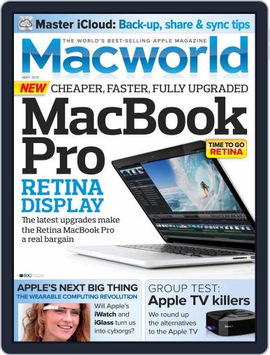 Macworld UK April 4th, 2013 Digital Back Issue Cover