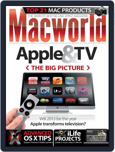 Macworld UK February 13th, 2013 Digital Back Issue Cover