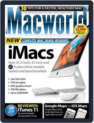Macworld UK January 11th, 2013 Digital Back Issue Cover