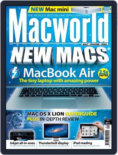 Macworld UK August 10th, 2011 Digital Back Issue Cover