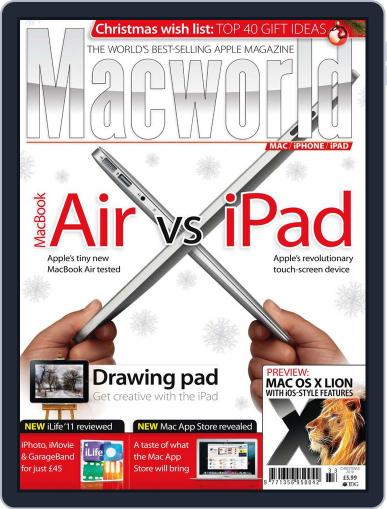 Macworld UK November 18th, 2010 Digital Back Issue Cover