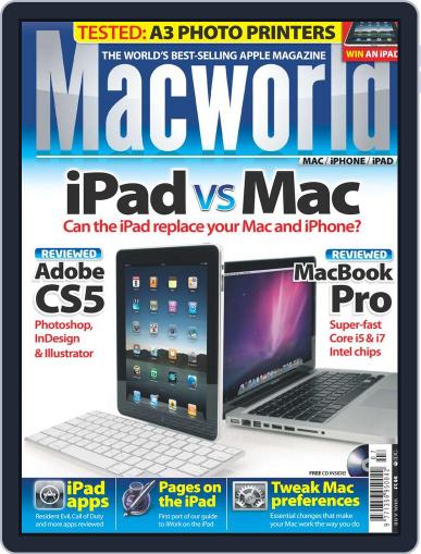 Macworld UK May 27th, 2010 Digital Back Issue Cover