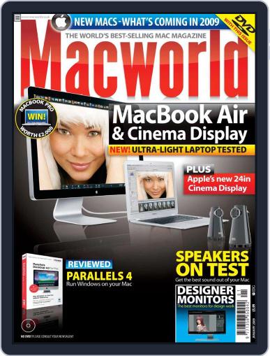 Macworld UK December 14th, 2008 Digital Back Issue Cover