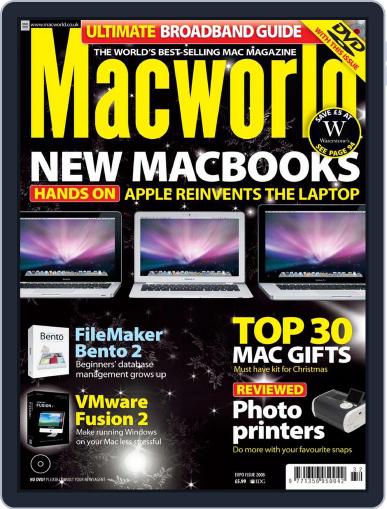 Macworld UK (Digital) October 23rd, 2008 Issue Cover