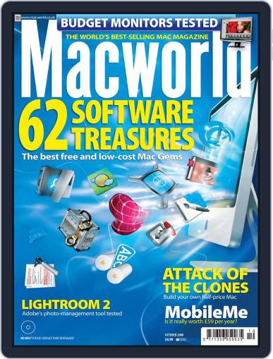 Macworld UK September 1st, 2008 Digital Back Issue Cover