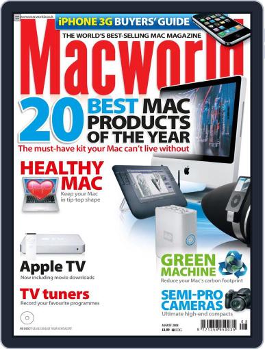 Macworld UK July 9th, 2008 Digital Back Issue Cover