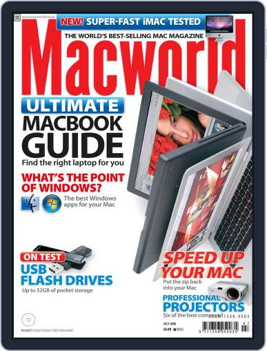 Macworld UK May 21st, 2008 Digital Back Issue Cover