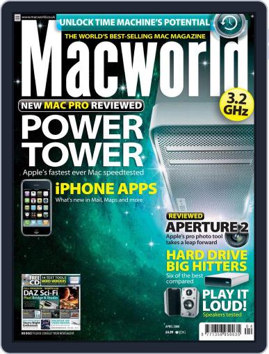 Macworld UK March 5th, 2008 Digital Back Issue Cover
