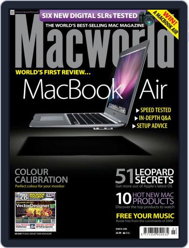 Macworld UK February 14th, 2008 Digital Back Issue Cover