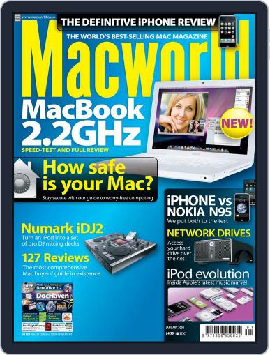 Macworld UK December 12th, 2007 Digital Back Issue Cover