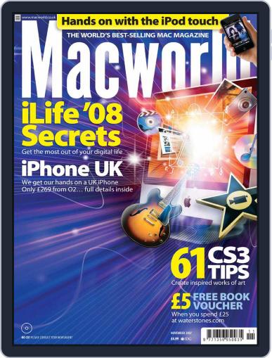 Macworld UK September 26th, 2007 Digital Back Issue Cover