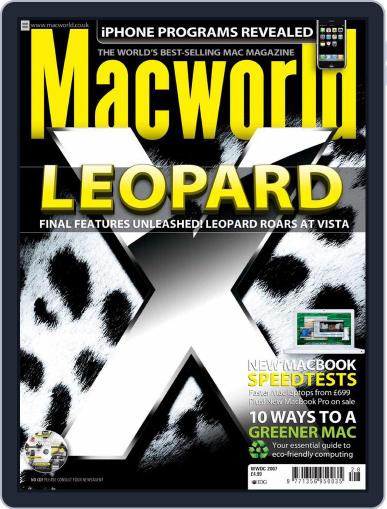 Macworld UK June 21st, 2007 Digital Back Issue Cover