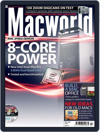 Macworld UK May 16th, 2007 Digital Back Issue Cover