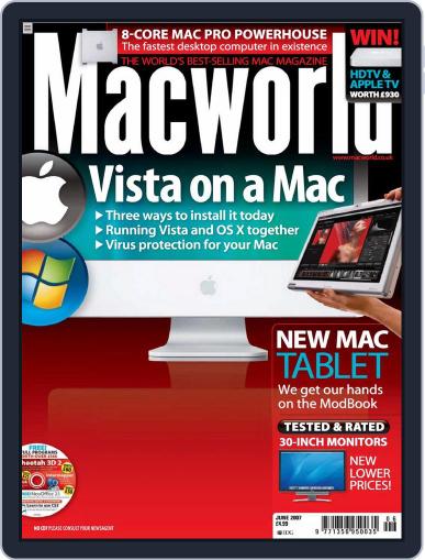 Macworld UK April 24th, 2007 Digital Back Issue Cover