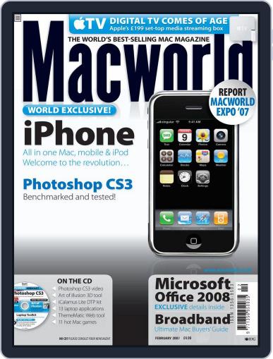 Macworld UK January 18th, 2007 Digital Back Issue Cover