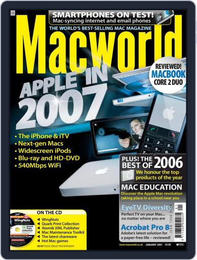 Macworld UK December 21st, 2006 Digital Back Issue Cover